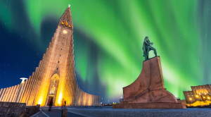 The Northern Lights in Iceland